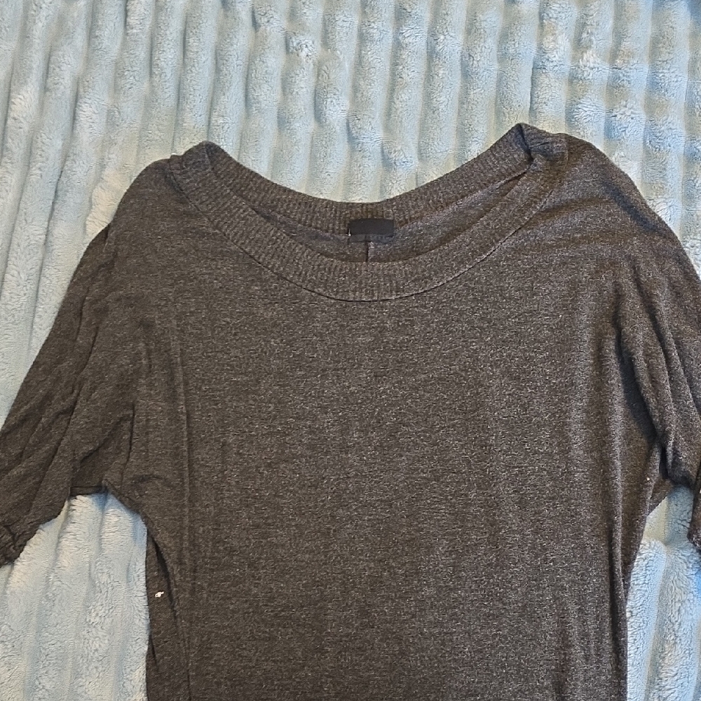 Rue21 Charcoal Long Sleeve Top
